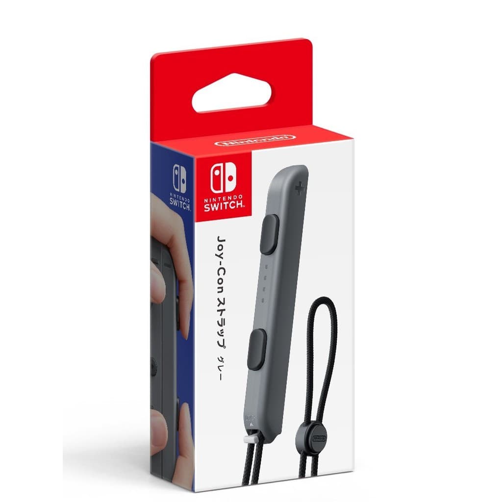 STRAP ORIGINAL NINTENDO SWITCH JOY-CON CINZA CINTA CORDÃO