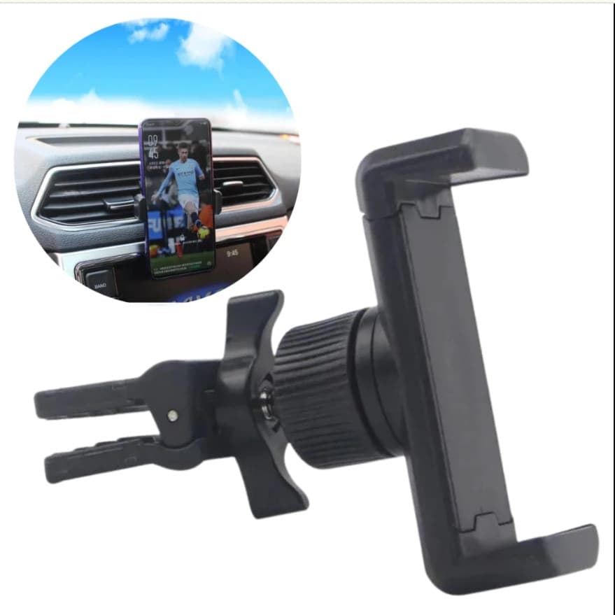 Suporte Celular E Gps Veicular Saida de Ar condicionado Grampo Ajustável 360° SUP-7436