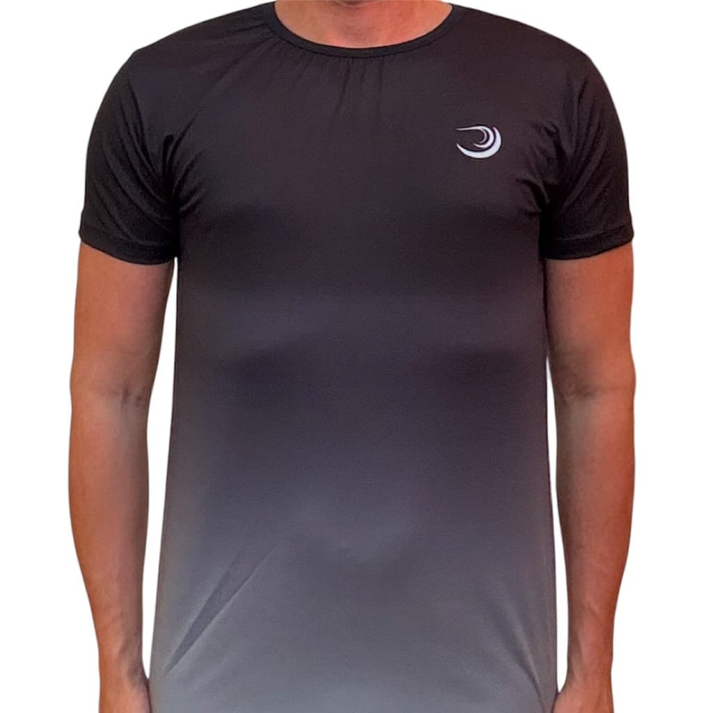 Camiseta Unissex Summer Pro Preta - Anti Odor + Proteção UV 50°C