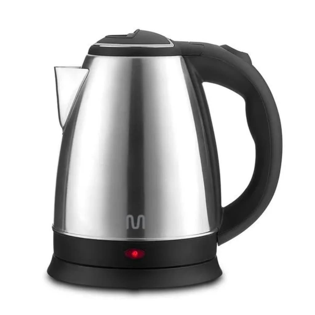 Chaleira Elétrica Inox Cinza e Preta 1.8L 220V 1500W - Multi