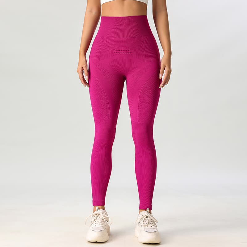 Wmuncc Calças esportivas femininas Fitness Calças Yoga Corrida Pêssego Esticar tornozelo Leggings Skinny Slimmer Leg