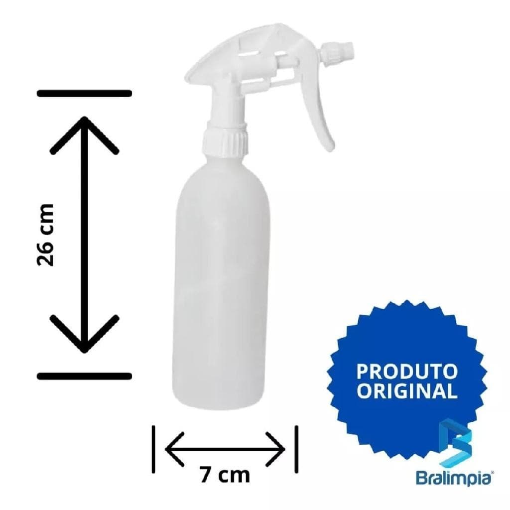 PULVERIZADOR BURRIFADOR PROFISSIONAL 500 ML BRALIMPIA