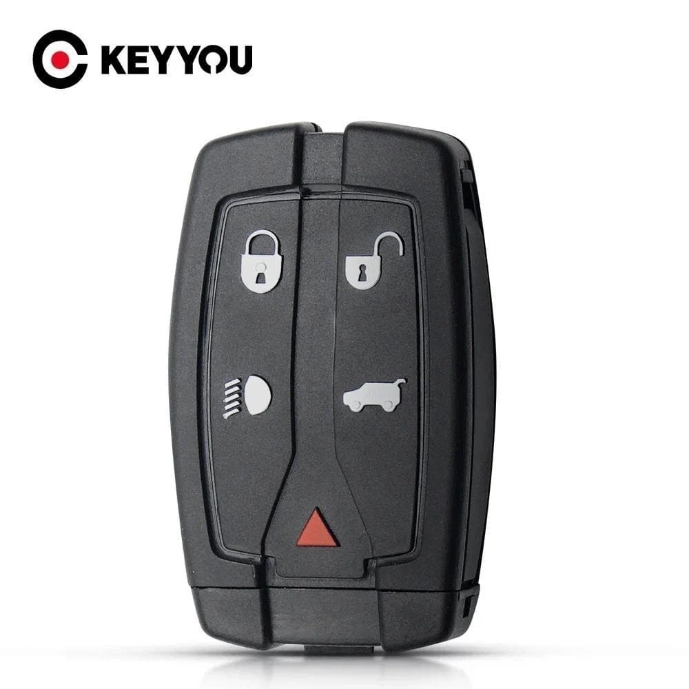 Estojo Com Chave Para Carro Remoto Inteligente 5 Botões Land Rover Freelander 2 2006-2012