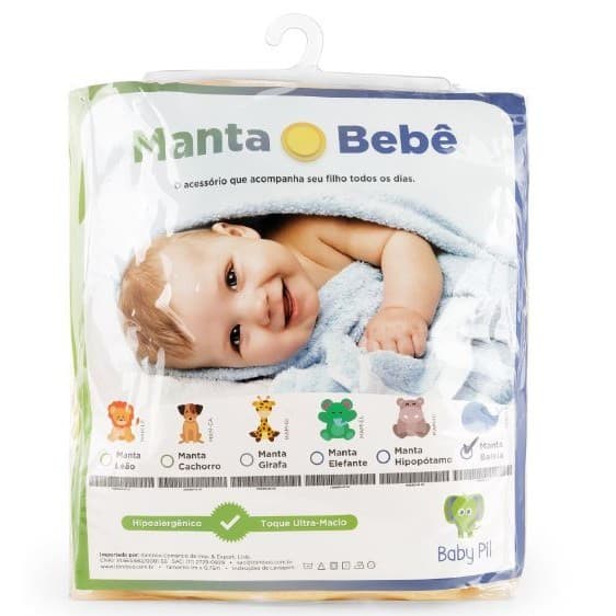 Manta Para Bebe Estampa Cachorro
