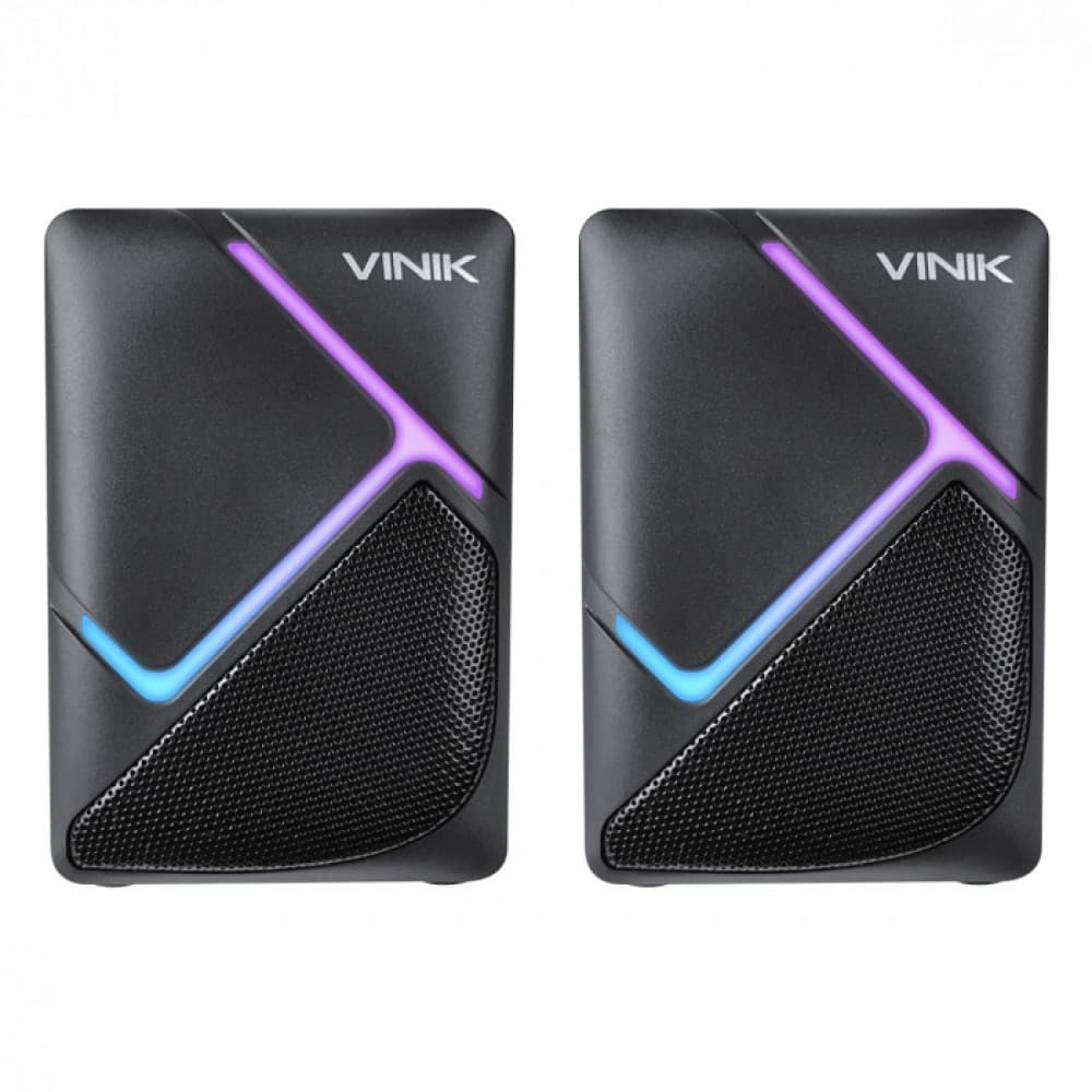 CAIXA DE SOM GAMER VINIK CONSTELATION 6W 2.0 LED RAINBOW - VSPKG6WCTL