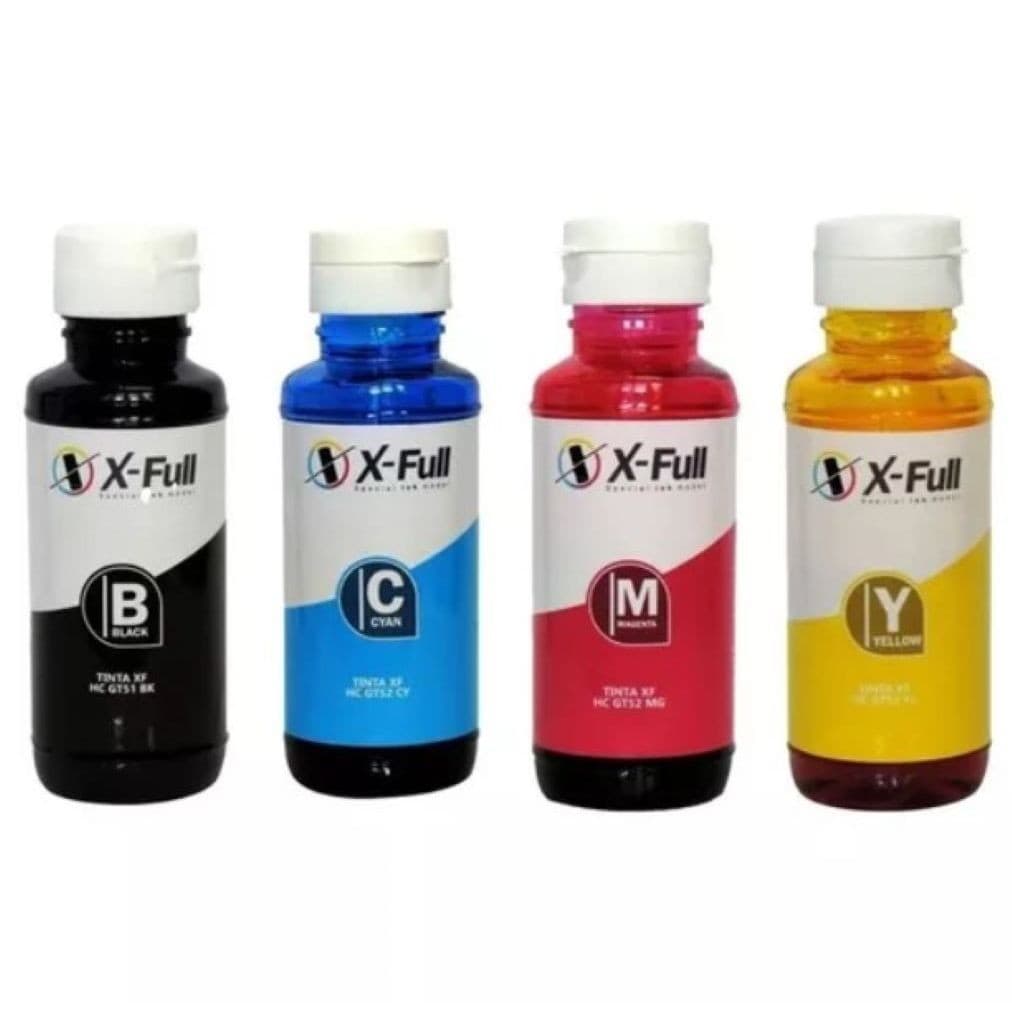 KIT 5 TINTA GT53 GT52 COMPATIVEL PARA 416 517 617 5820 5822