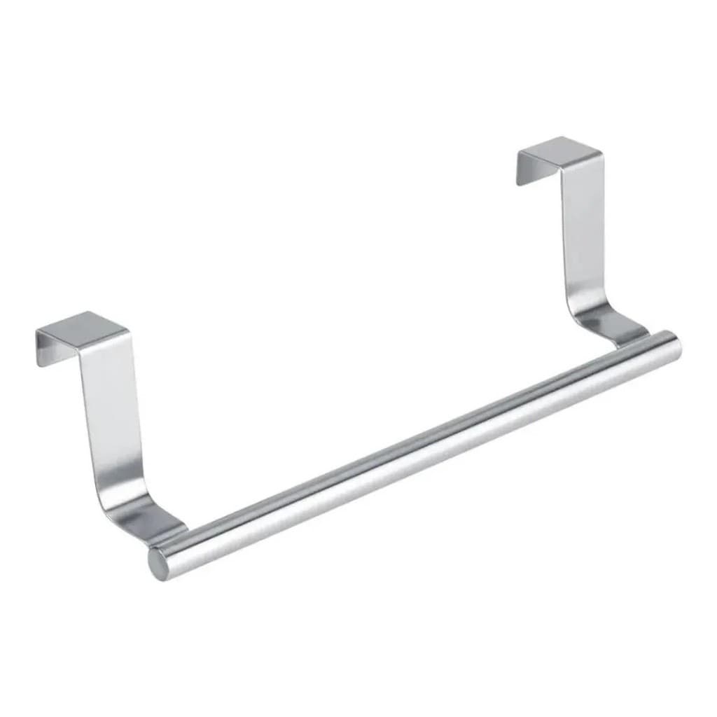 Suporte Toalha Banheiro Gaveta Porta Box Aço Inox Sem Furar