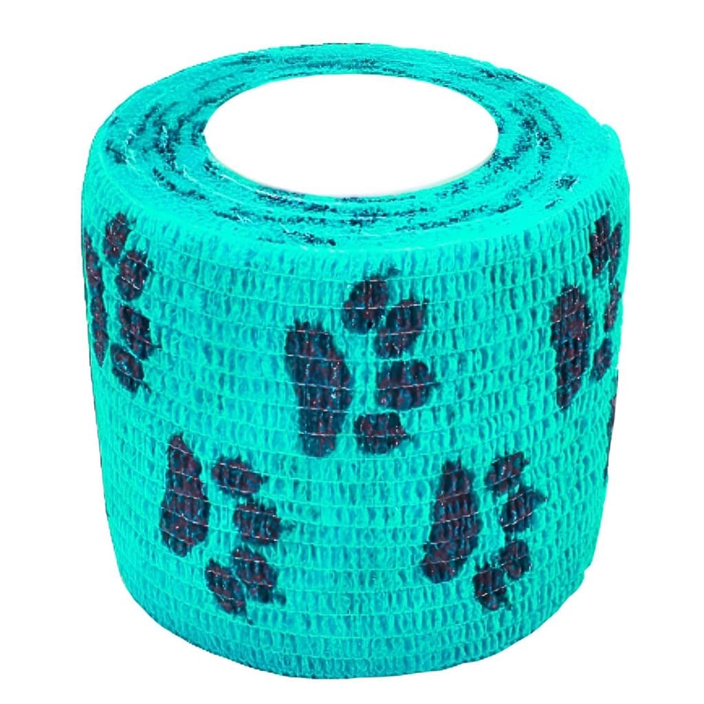 Bandagem 5cm x 4,5mt - Patinhas Turquesa