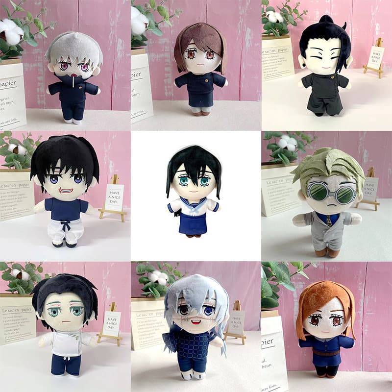 Brinquedo de Pelúcia Jujutsu Kaisen Nanami Kento/Geto Suguru/inumaki toge Boneca de Pelúcia Macia e Fofa Presente de Ani