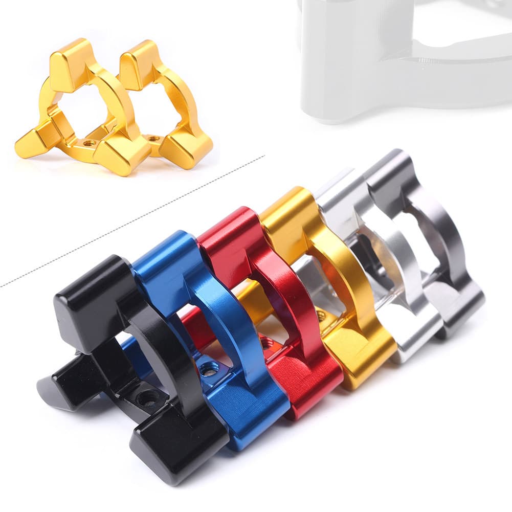 CNC Motocicleta 14mm 17mm 19mm 22mm Suspensão Garfo Regulador De Pré-Carga Ajustadores Universal 2 Pcs