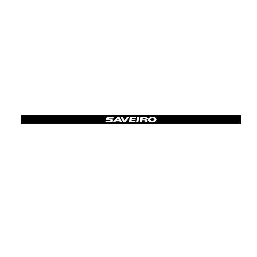Adesivo Faixa  Traseiro Saveiro G5 G6 - Modelo 1 Preto