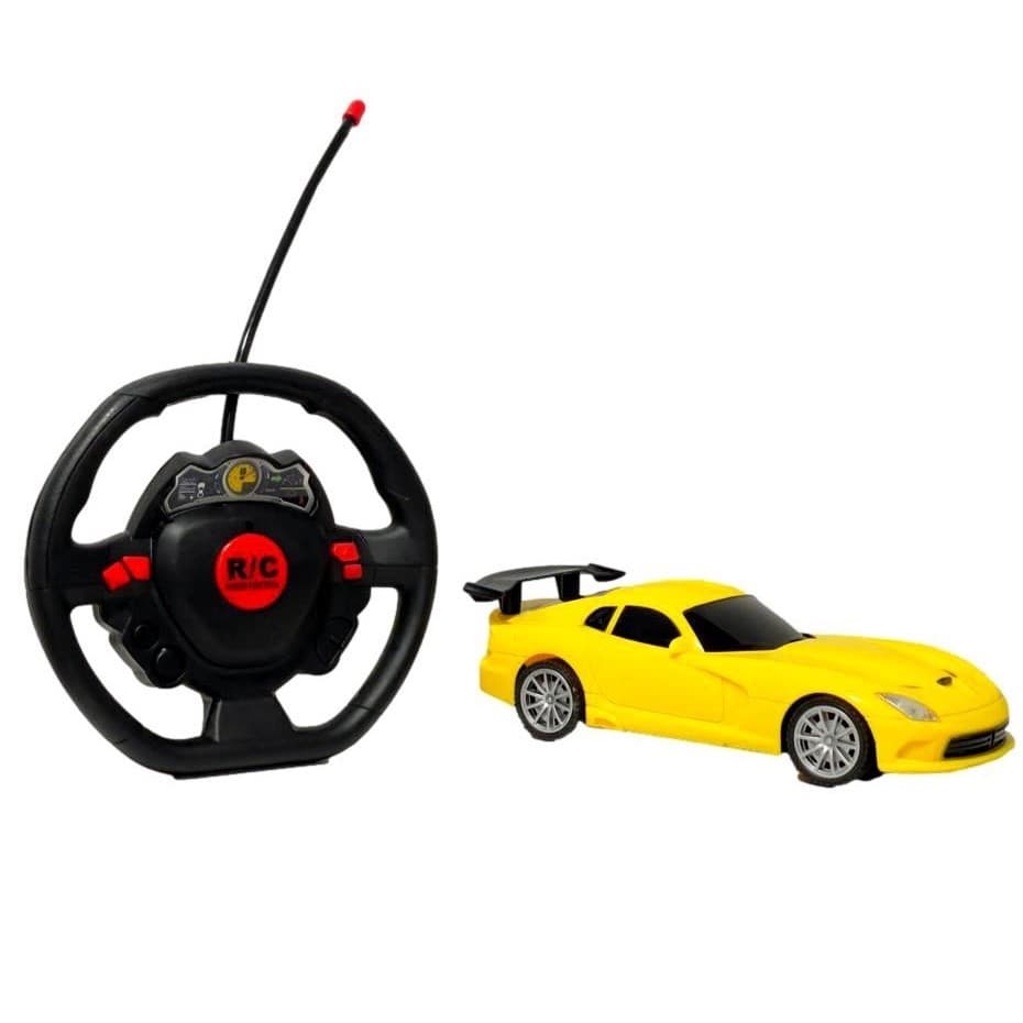 Carrinho De Controle Remoto Com Controle Volante Super Carro