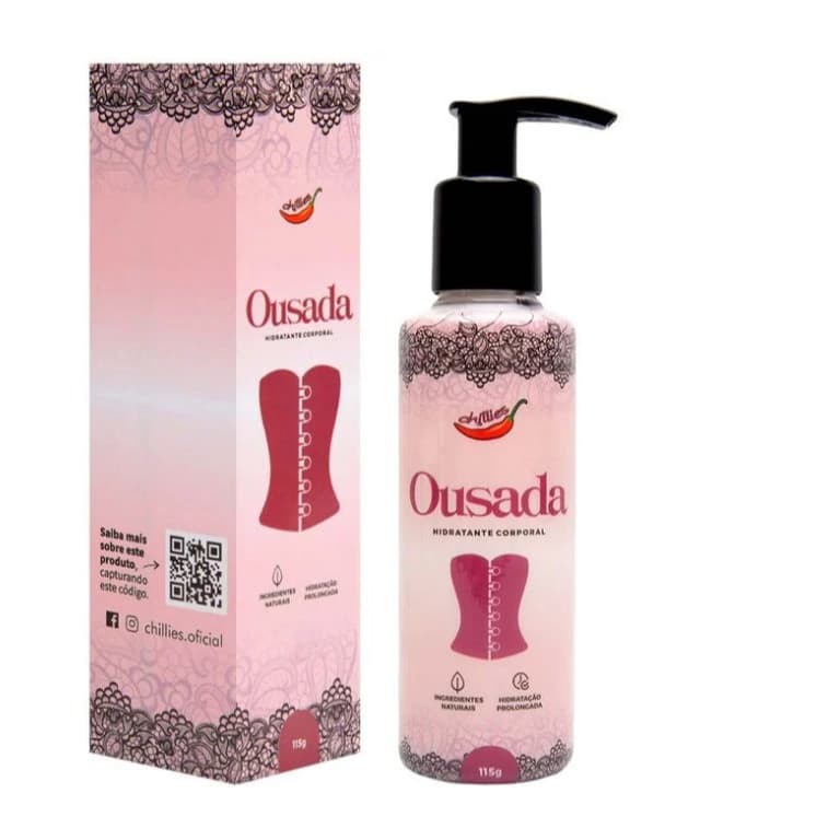 Hidratante Ousada Creme Hidratante Sensual 115G Chillies