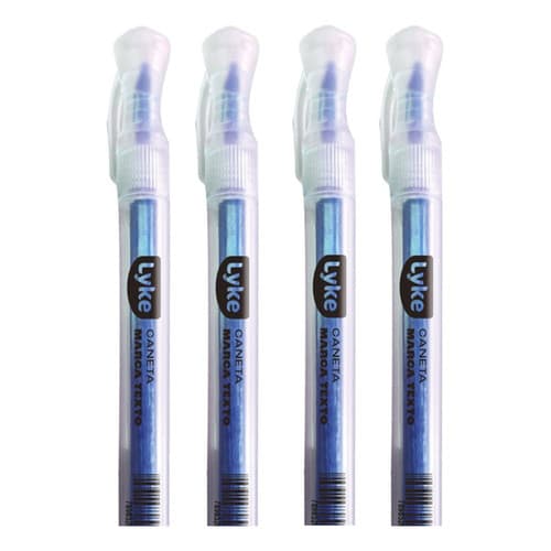 Caneta Marca Texto Neon Caixa Com 12 Unidades - Lyke