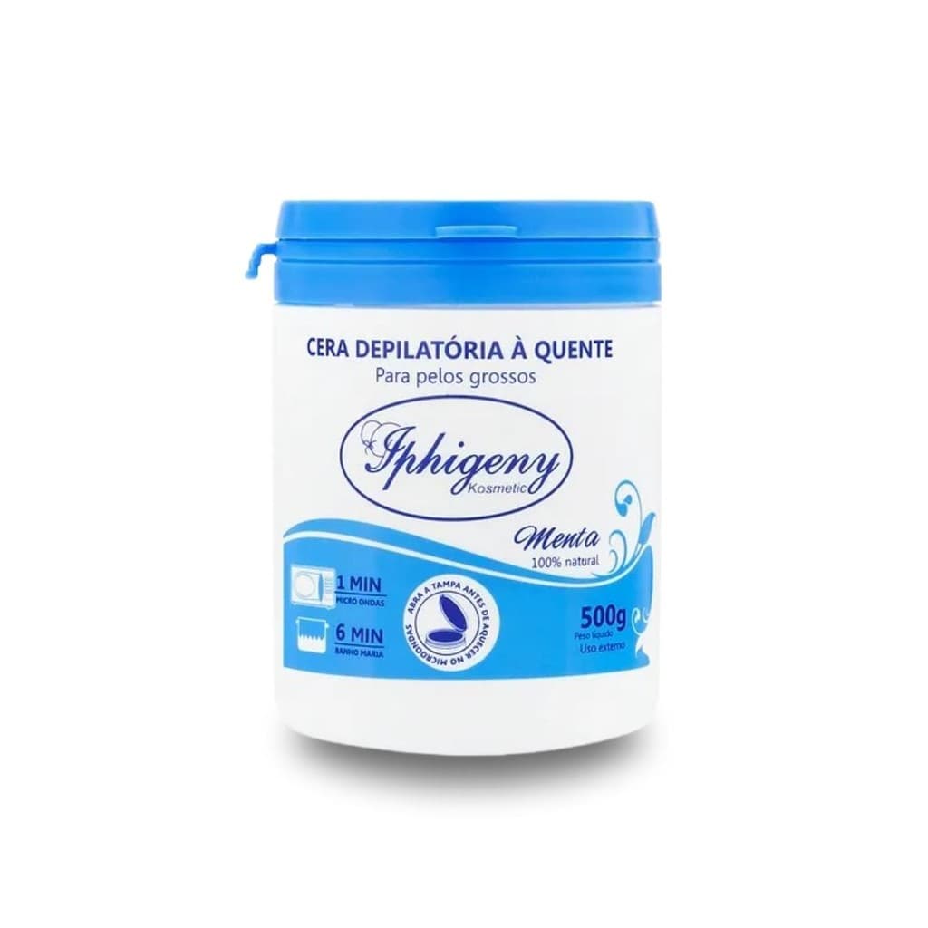 Cera Depilatória Quente Iphigeny Menta 500g