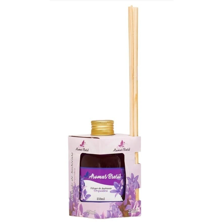 Difusor de Ambiente Aromas Brasil Casa Perfumada Vários Aromas 250 ml Orquídea