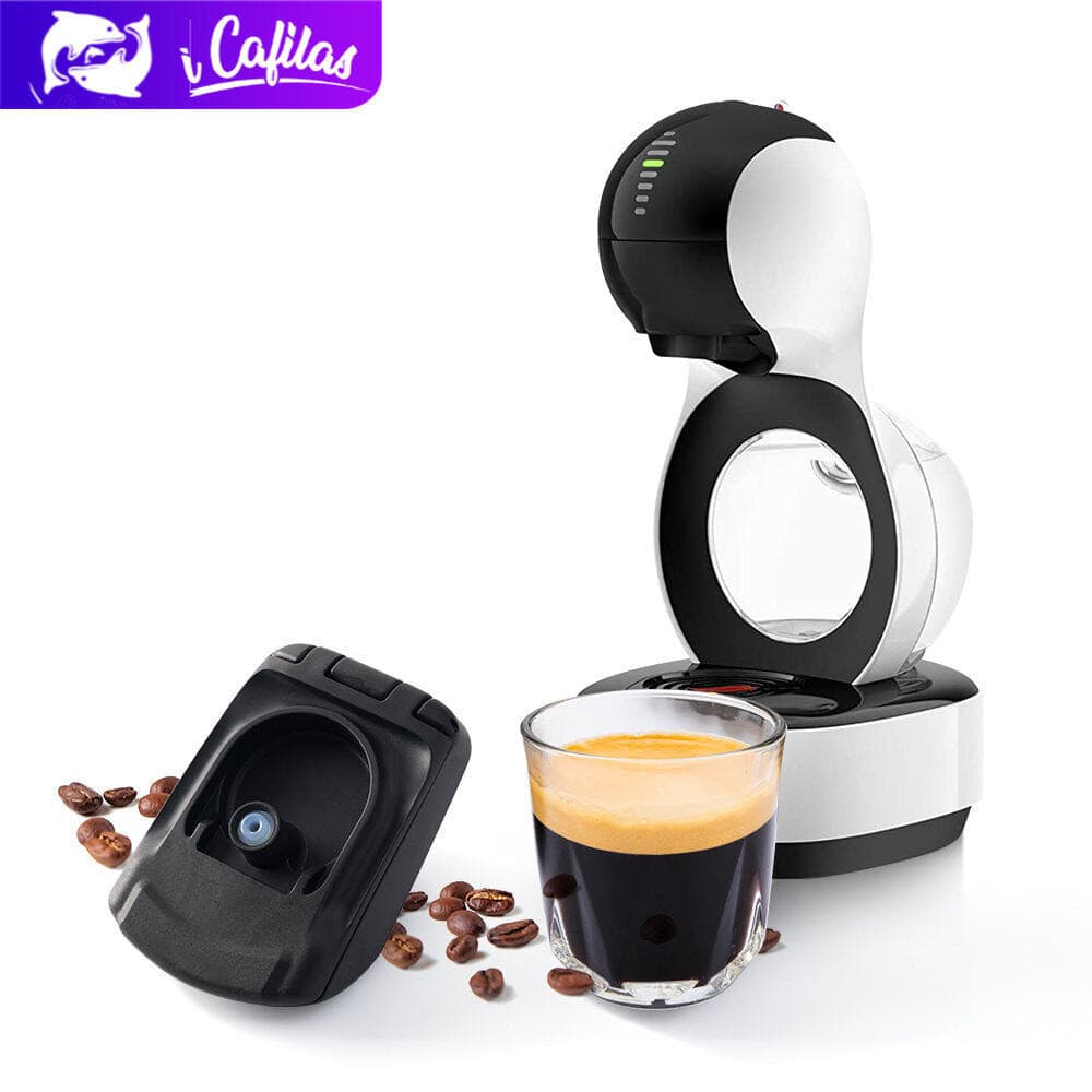 i Cafilas Ue22229 Adaptador De Café Reutilizável Filtro Recarregável Crema Maker Para DOLCE GUSTO Máquina edg LUMIO DG325