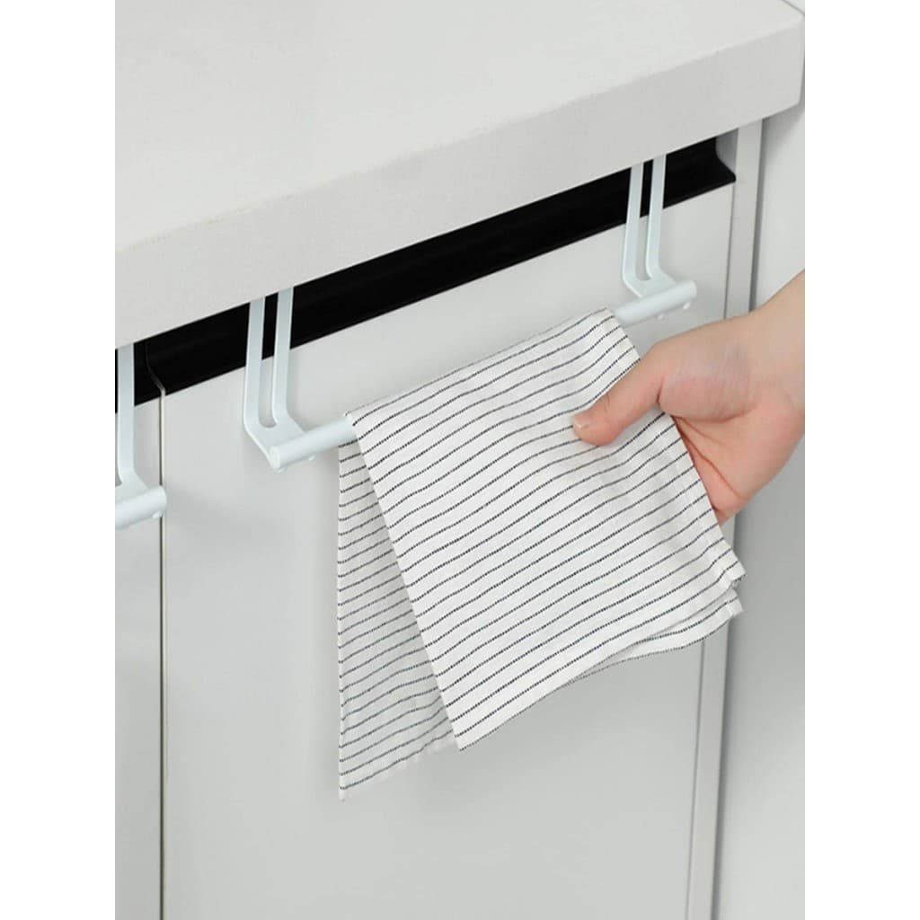 Suporte de Pano de Prato com Gancho - Organização Prática e Moderna com Design Minimalista