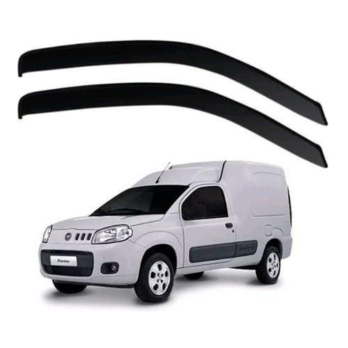 Defletor Calha de Chuva Fiorino 2014 a 2023 2 Portas Ecoflex