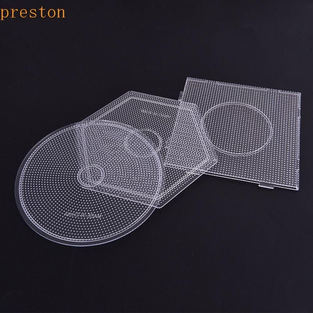 PRESTON Beads Template Pixel Art 2.6mm perler Brinquedos Educacionais Figura Material Puzzle Beadbond Jigsaw