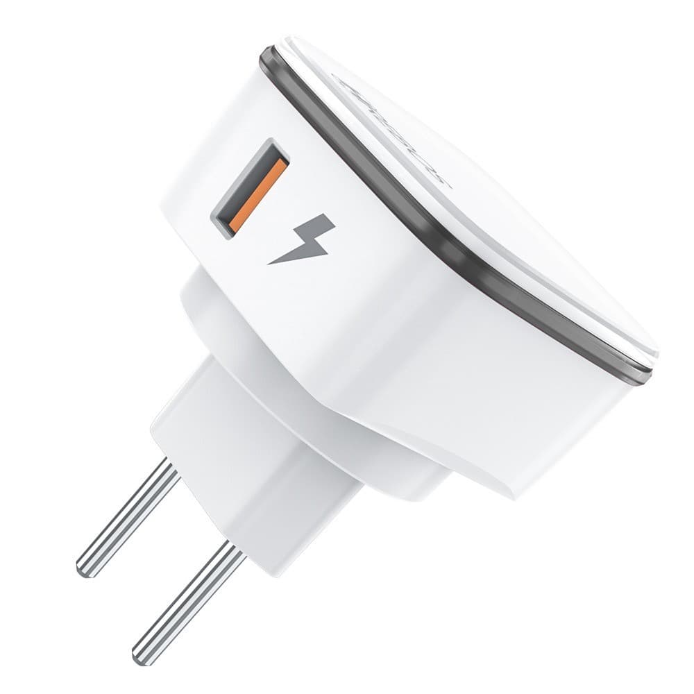 Fonte Carregador Turbo 18W USB Hrebos