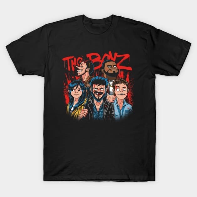 Camiseta T-shirt Unissex Algodão The Boyz GorillazMAYC