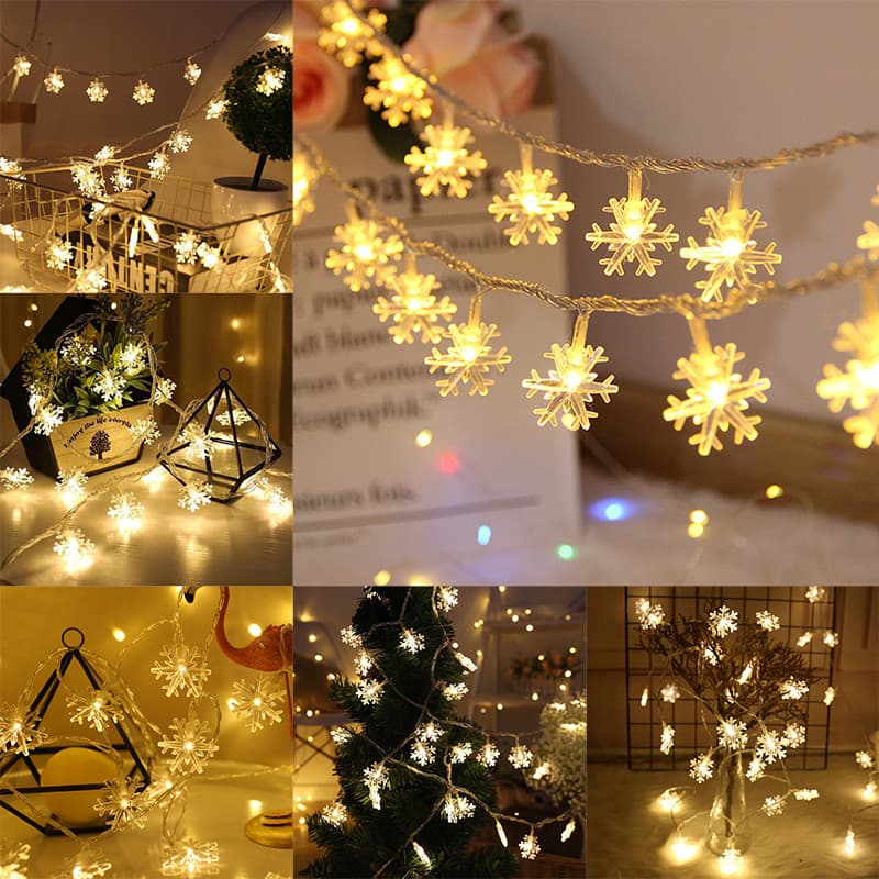 Estrela de LED, Luz Quente: Decore Sua Árvore de Natal, Jardim e Mais