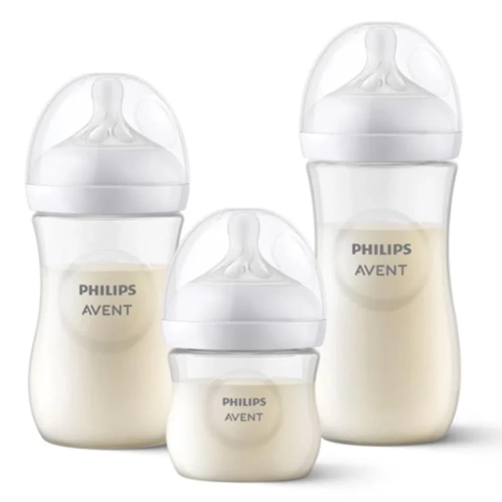 Mamadeira Pétala 3.0 125ml+260ml+330ml (0m a 3m) Transparente Philips Avent