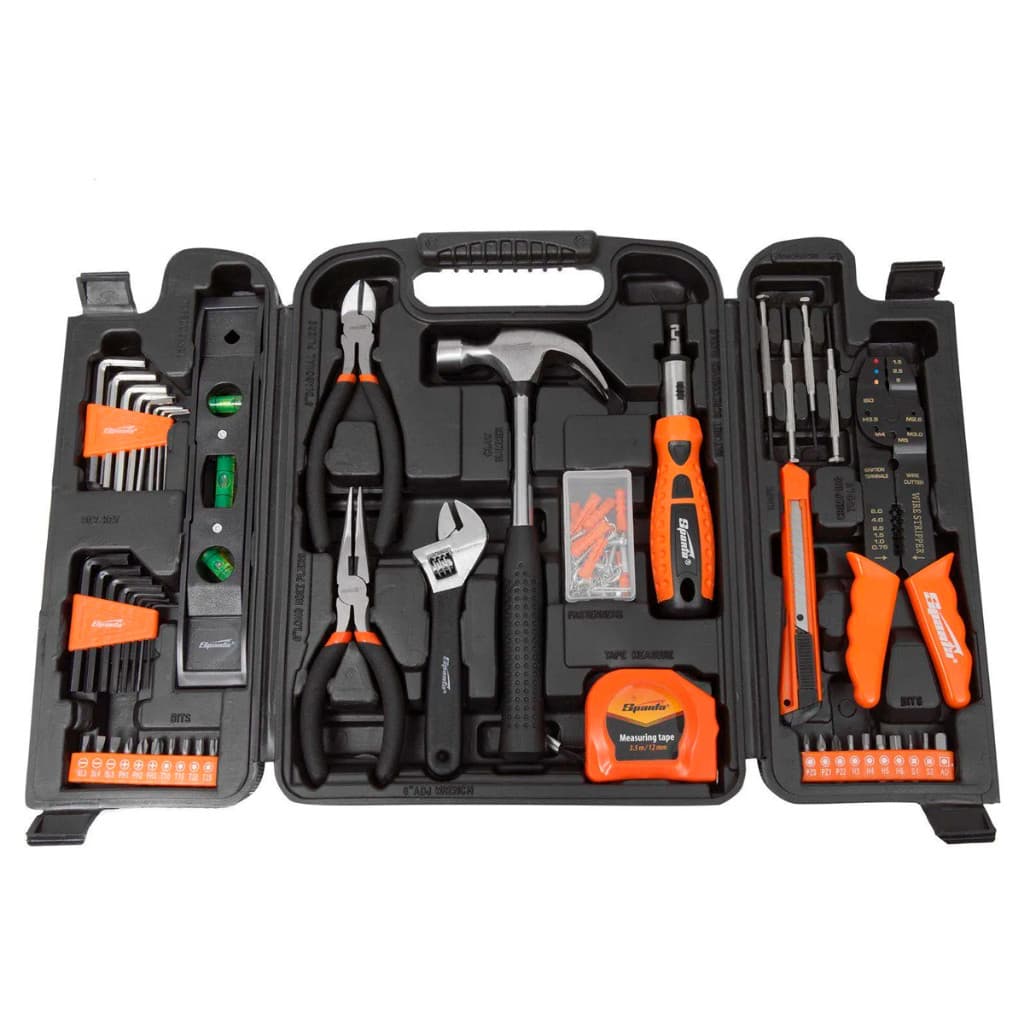 Kit de Ferramentas 129 Peças com Maleta Completo e Versátil