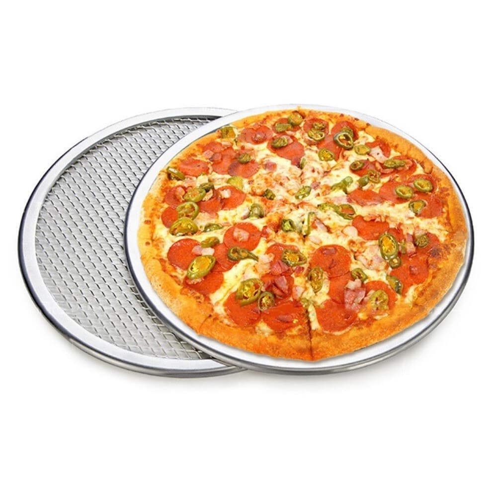 TELA DE PIZZA 35 CM MALHA DE 15X7 DE ALUMINIO