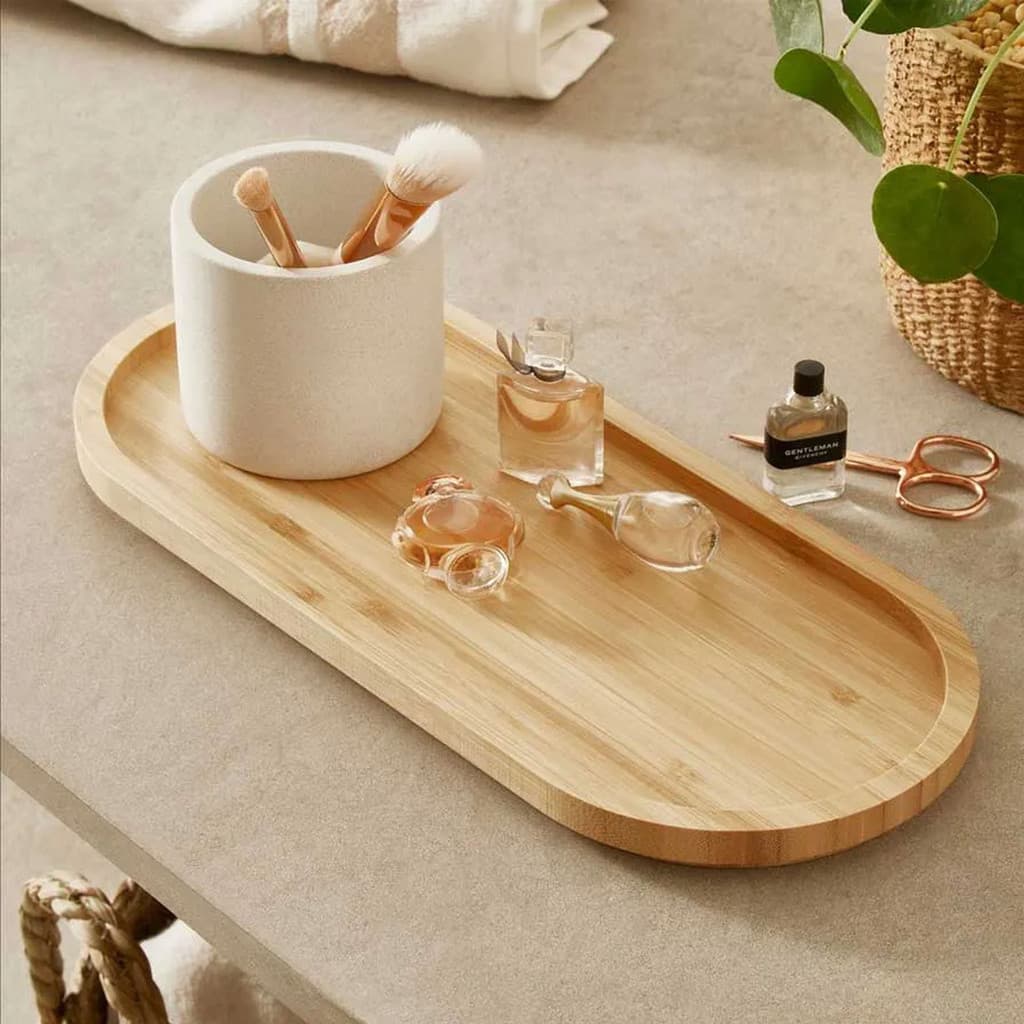 Bandeja Oval Ecokitchen Bambu 34cm Mimo Style