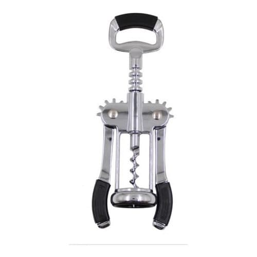 Abridor De Garrafa Vinho Saca Rolha Inox Uso Domestico Em Metal