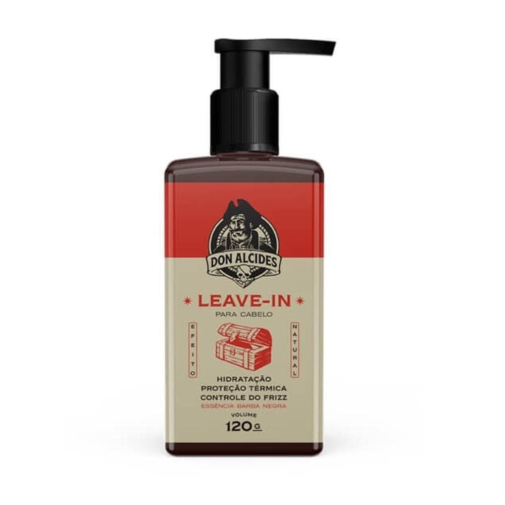 Hidratante Para Cabelo Leave-In Barba Negra Don Alcides - 120g