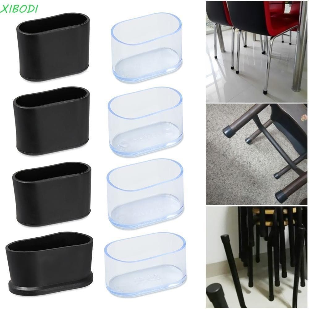 XIBODI 4Pcs Capas De Pés De Cadeira Protetores Meias De Silicone