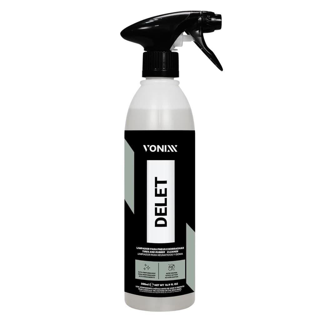 Delet Limpador Automotivo Borrachas Pneu Vonixx 500ml