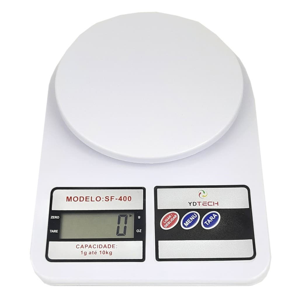 Balança Digital De Precisão 1g À 10kg Cozinha Dieta Fitness Alimentação Saudavel com Função TARA