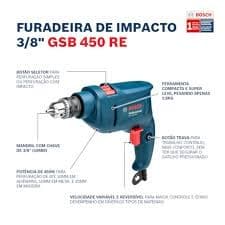 FURAD IMP 3/8X450WX220V GSB450