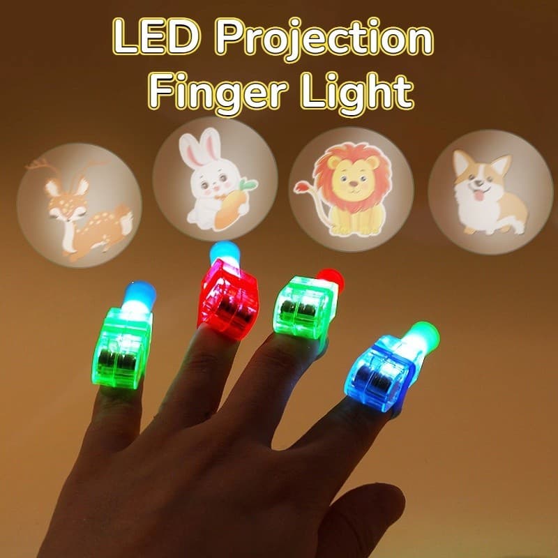 Projetor De LED Luz De Dedo Para Festa De Aniversário De Casamento