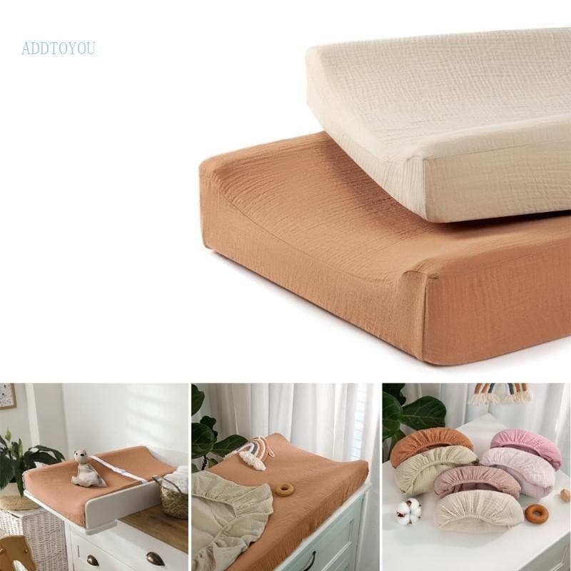 Capa Respirável Para Trocador Fraldas Reutilizável 2pcs Travel Baby