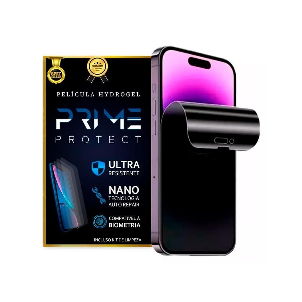Pelicula Hidrogel Privacidade Compat iPhone 15 Pro