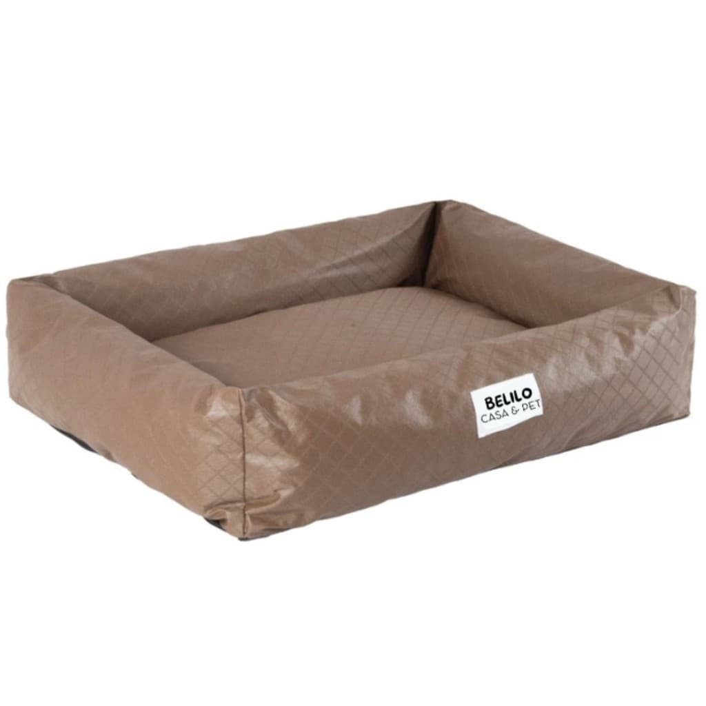 Caminha de Cachorro Gato Porte Médio Linha Luxo Corino 100% Impermeável com Zíper Tamanho M
