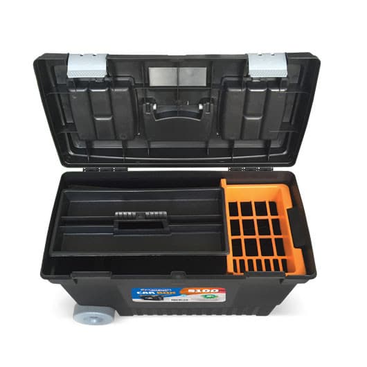 Caixa Maleta de Ferramentas Car Box C/ 2 Rodas Arqplast 5100