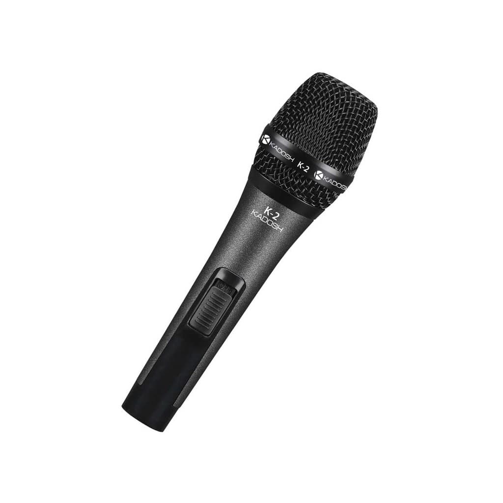 Microfone Kadosh K2 Dinâmico Vocal Com Bag e Cachimbo