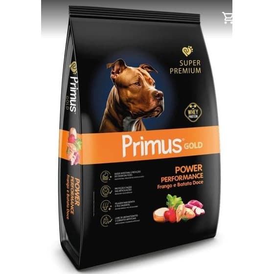 RAÇAO PARA CÃES PRIMUS GOLD ALTA PERFORMANCE SC/14 KG + BRINDE SURPRESA