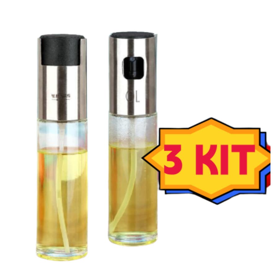 Borrifador Spray de Azeite e Vinagre de Vidro 100ml