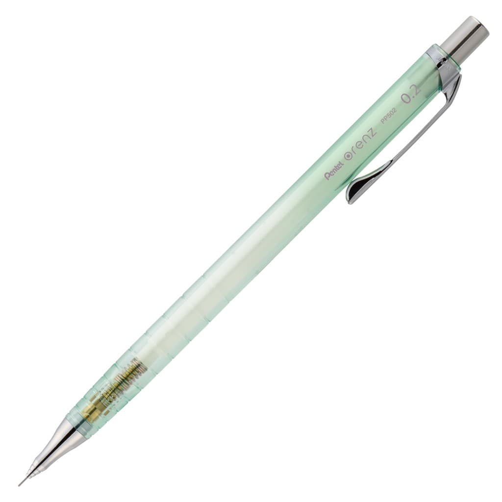 Lápis mecânico Pentel Orens 10º aniversário 0,2 mm verde menta XPP502-AND [Enviado diretamente do Japão]