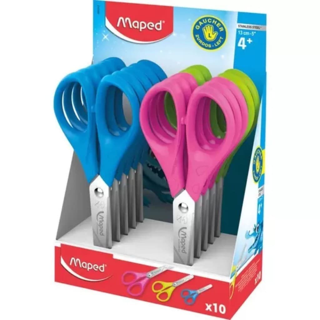Tesoura Mini Cute 13cm Display - Azul