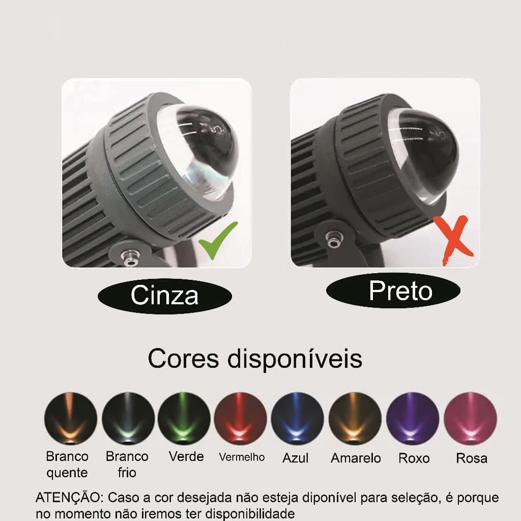 Refletor Beam Pimbim 10w  Spot Outdoor Prova Dágua