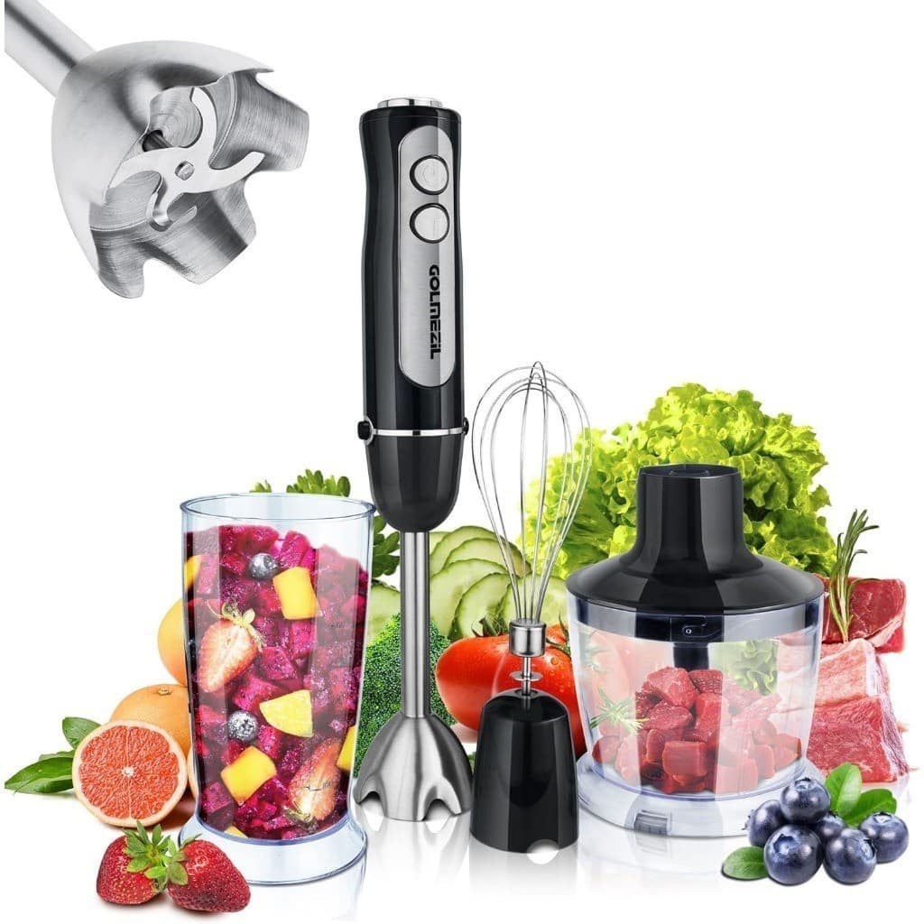 Mixer Elétrico Triturador Multiuso 600w 4 Em 1 110V