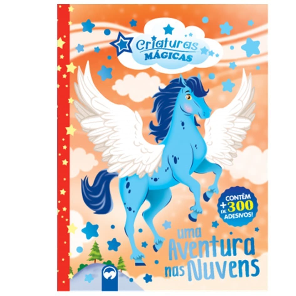 Adesivos Criaturas Mágicas - Pegaso, uma aventura nas Nuvens